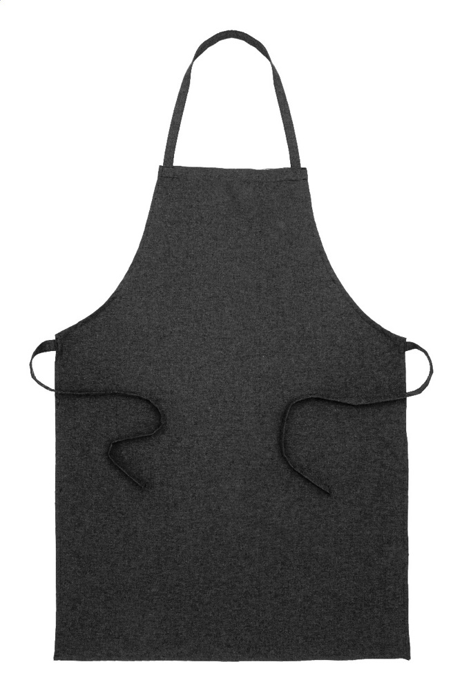Chepex - Schürze aus recycelter Baumwolle - schwarz