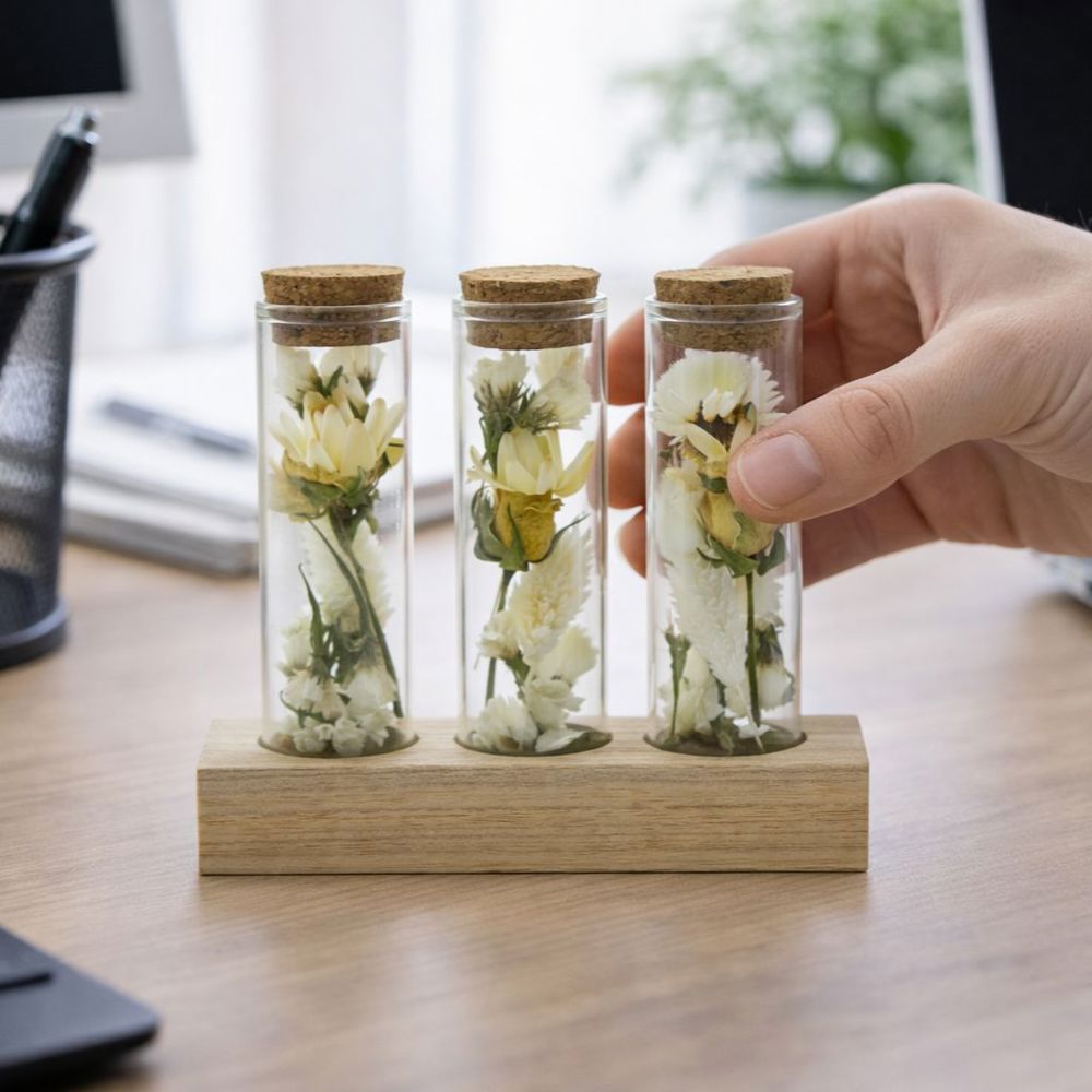 Dried Flowers - Trio tube & wood, Natürlich