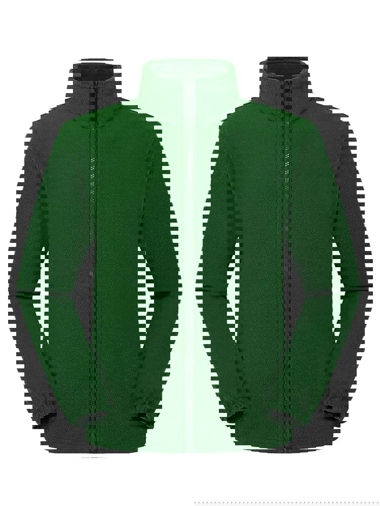 BS Peak Fleecejacke mit durchgehendem Reißverschluss, 290 gr/m² - Flaschengrün (PMS 2411C)