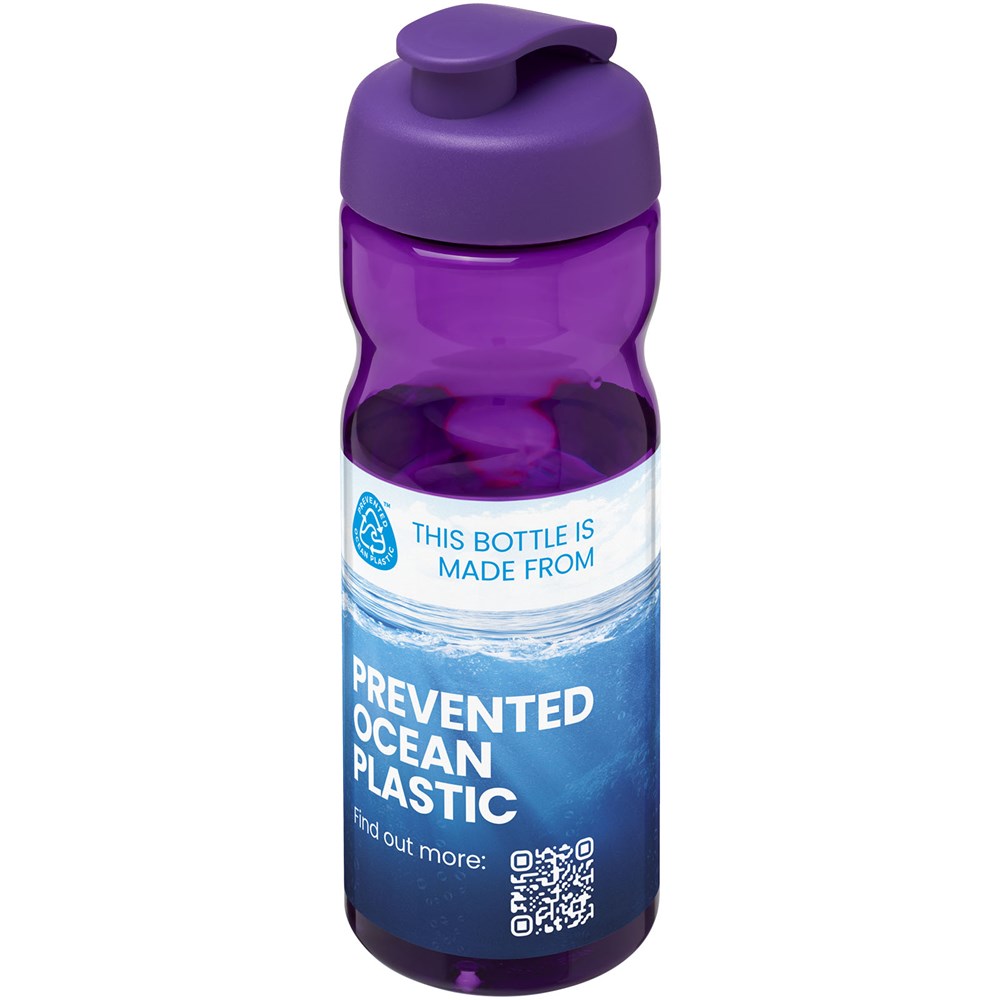 H2O Active® Eco Base 650 ml Sportflasche mit Klappdeckel