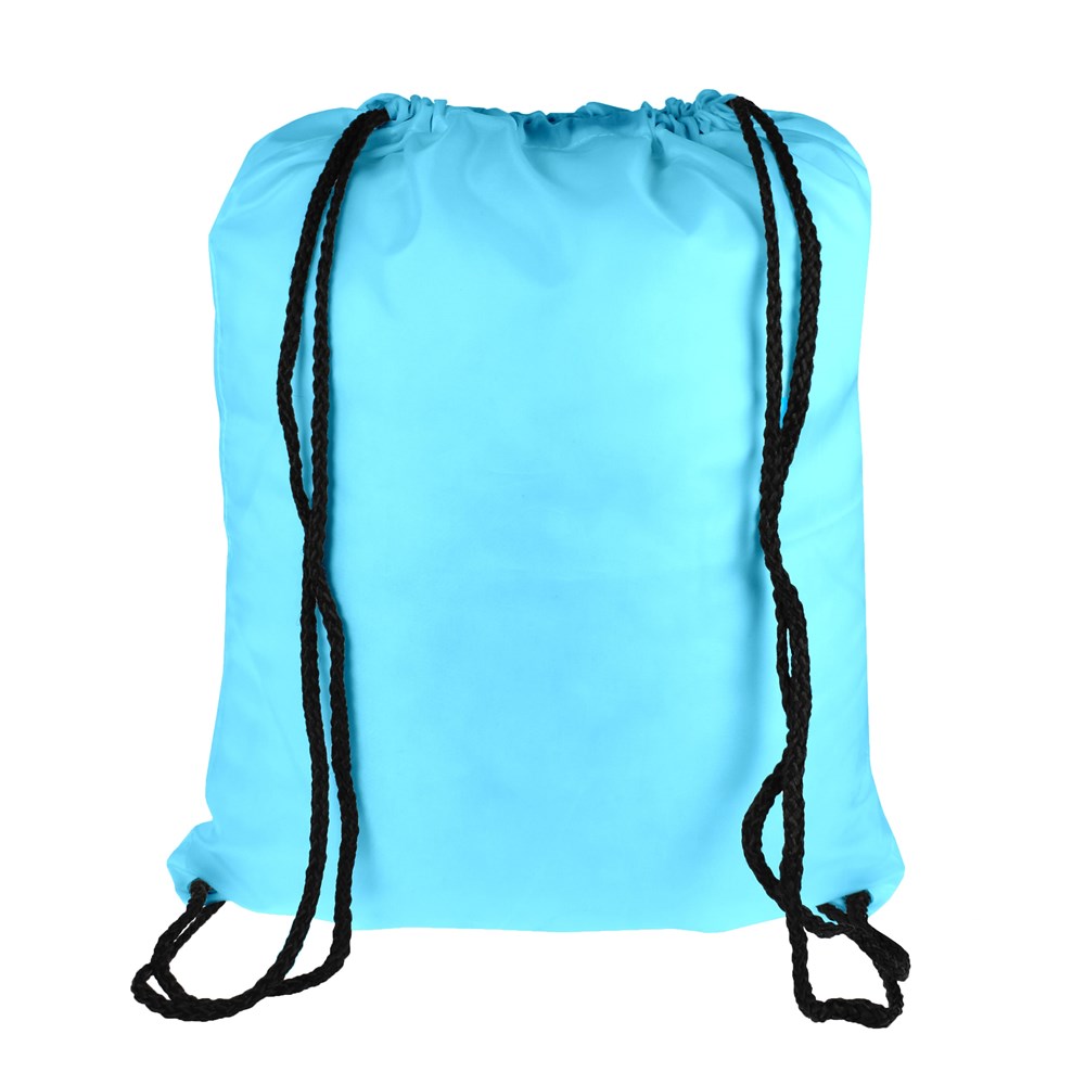 Promo Turnbeutel mit Verstärkung - Hellblau (PMS 292c) / Hellblau