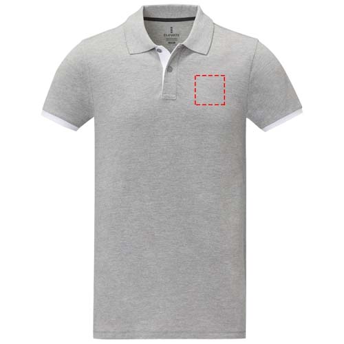 Morgan Polo für Herren, zweifarbig