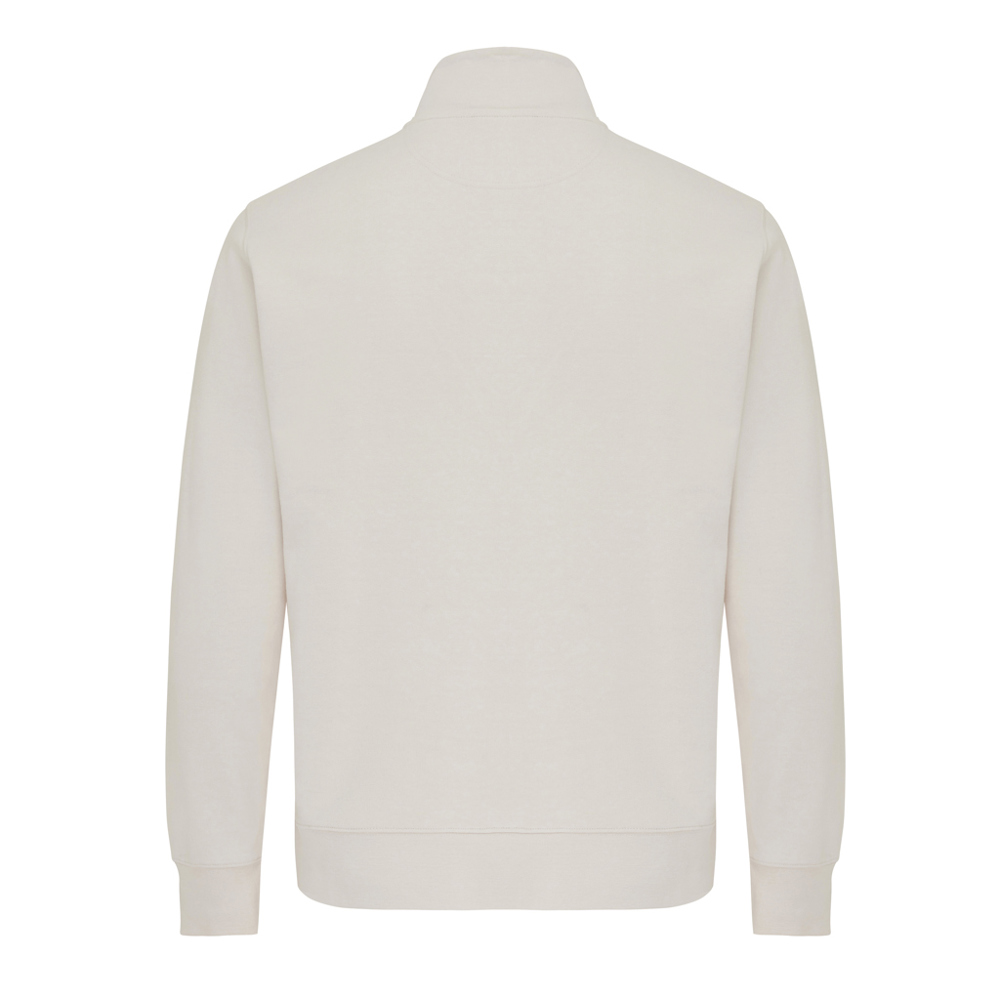 IQONIQ Elgon Quarter-Zip-Sweater aus rec. Baumwolle