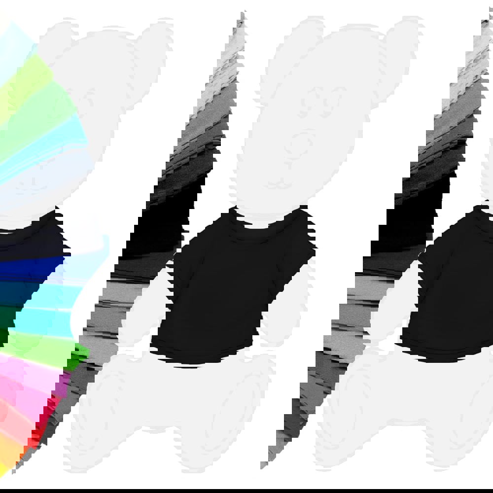 Mini-T-Shirt, schwarz, XL