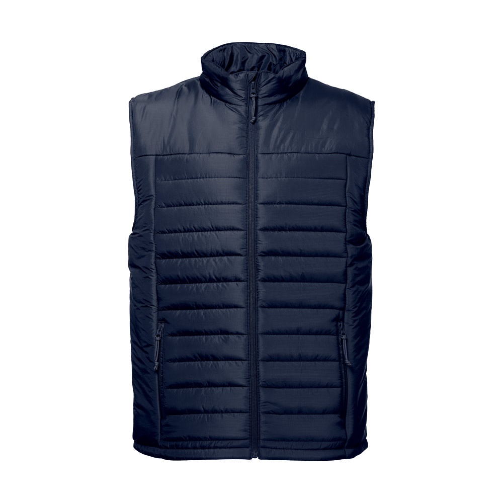 THC CLOUD. Gefütterte Weste (unisex) - Dunkelblau