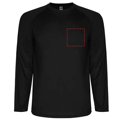 Montecarlo Langarm Sport-Shirt für Männer