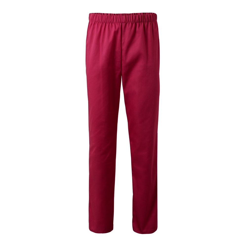 VL APHRODITE. Hosen aus Twill (190g/m²), aus Baumwolle (35%) und Polyester (85%) - Burgunder