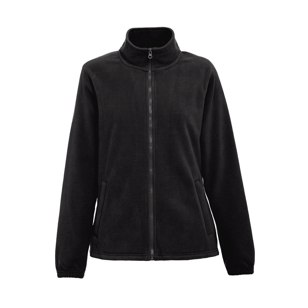 THC GAMA WOMEN. Damen Polarjacke HD aus Polyester - Schwarz