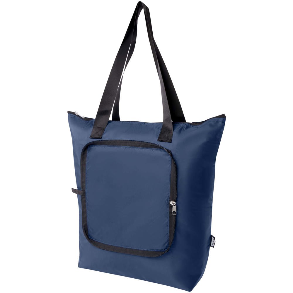EcoFold faltbare RPET Kühltasche 15 L - navy