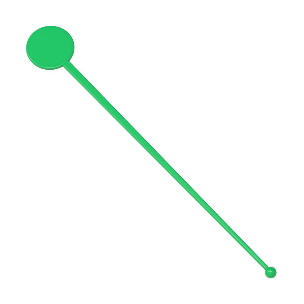 Cocktail-Rührstab "Rund" - standard-grün