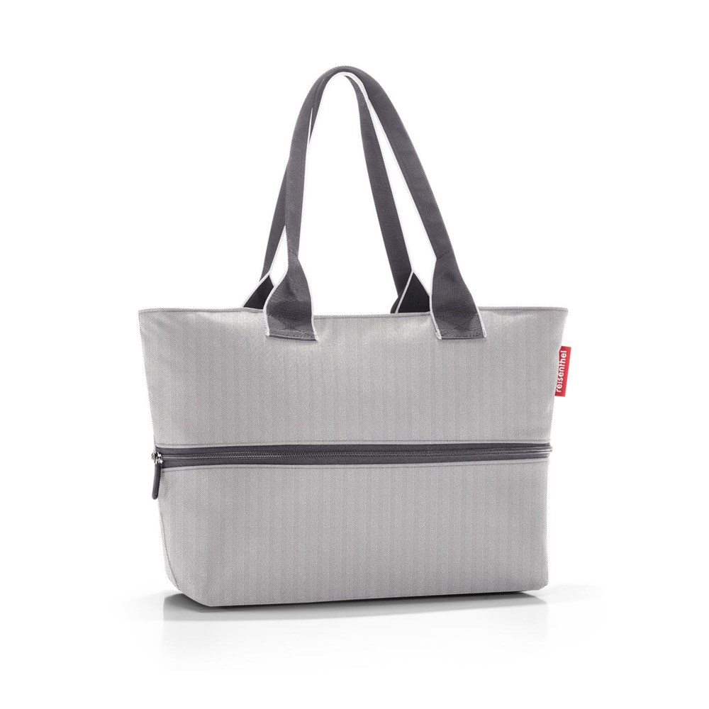 shopper e1 - herringbone grey
