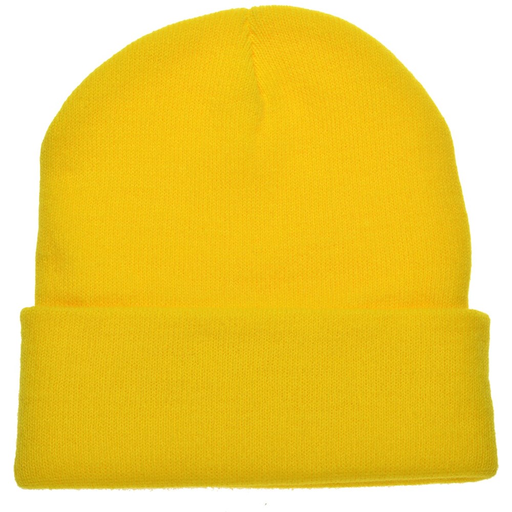 Strickmütze - Gelb (PMS 101c) / Gelb