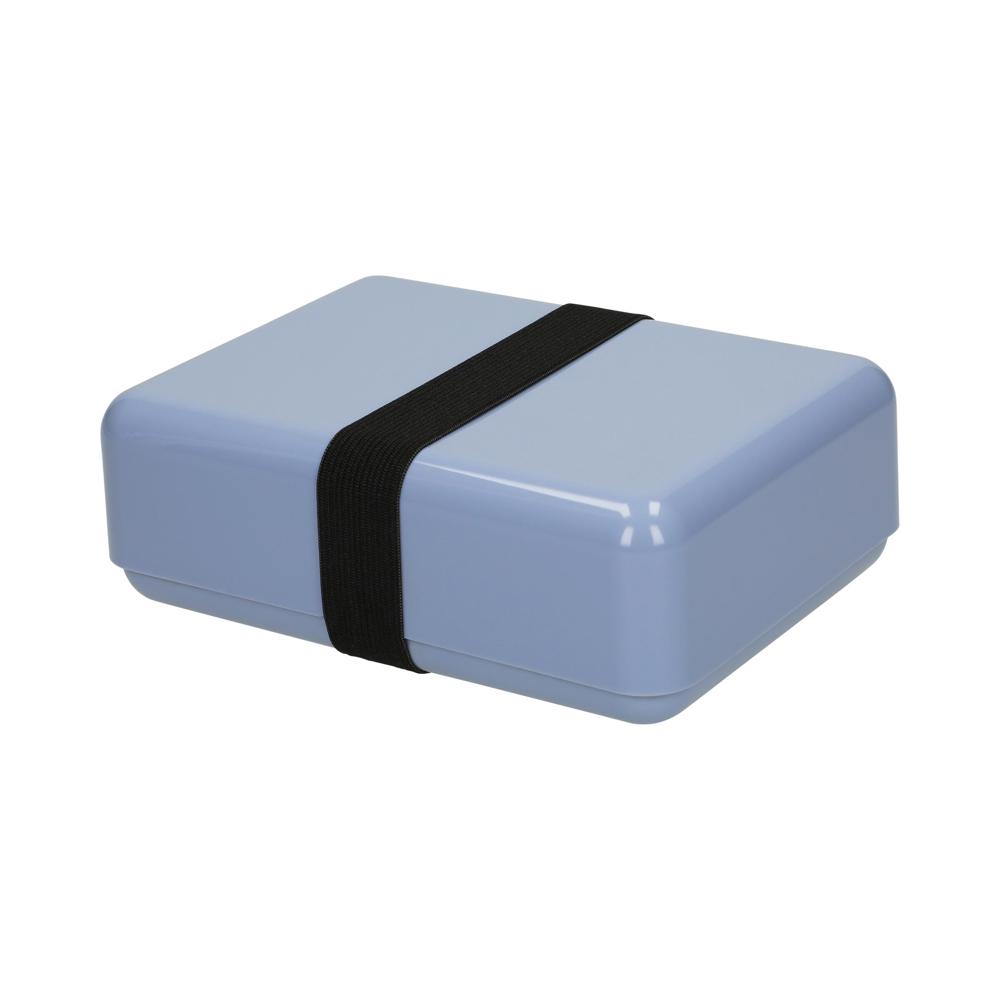 Bio-Vorratsdose "Match" - kornblume/schwarz