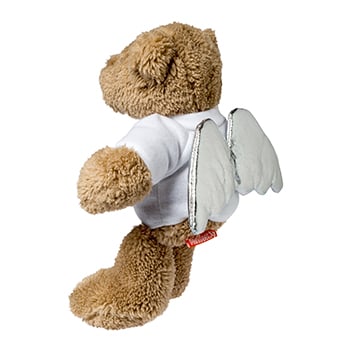 Mini-T-Shirt mit Flügeln, weiß, M