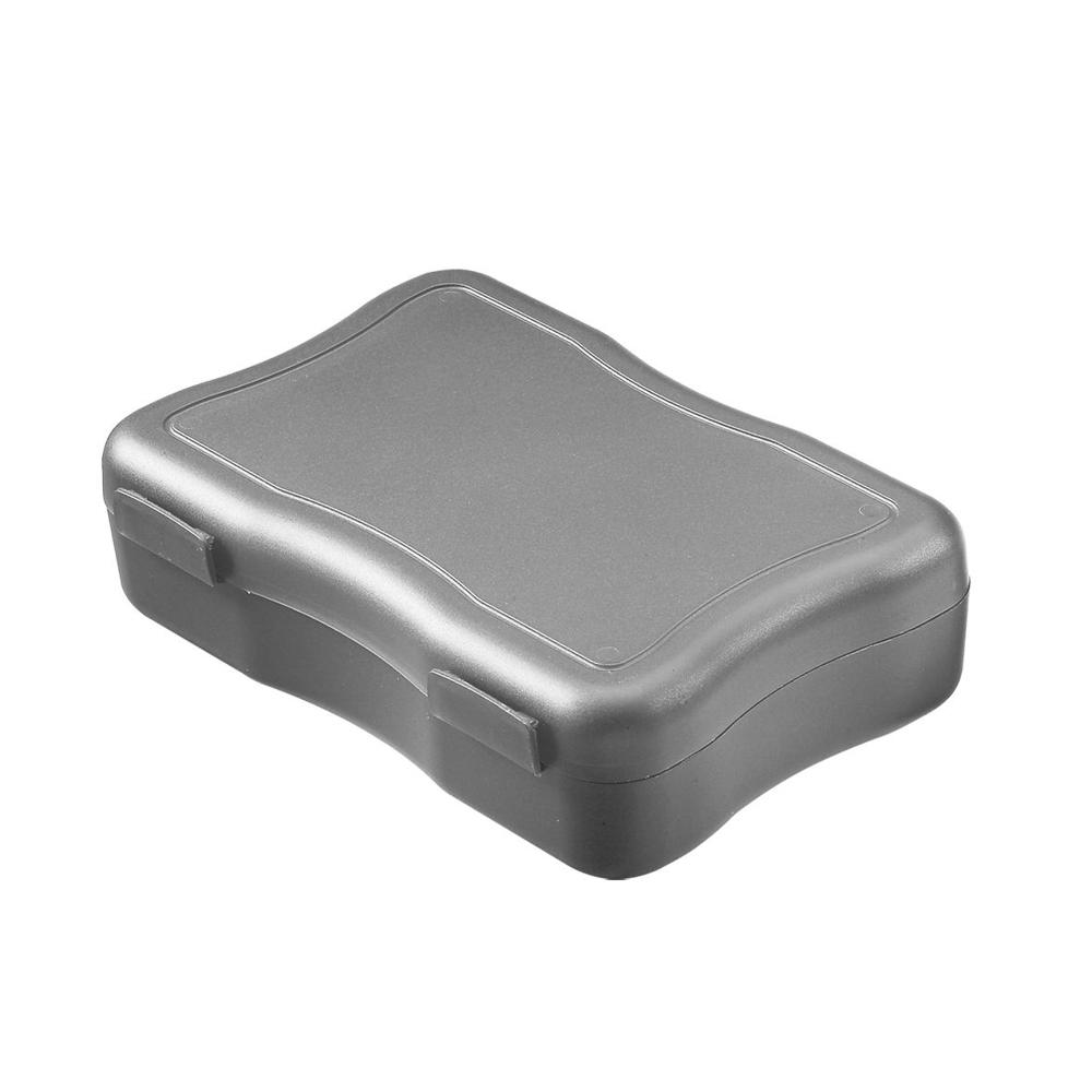 Brotzeitdose "Wave", klein - standard-silber