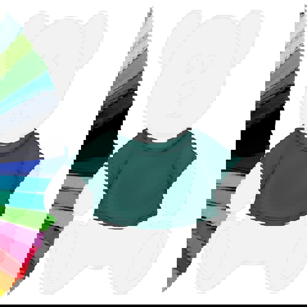 Mini-T-Shirt, petrol, M