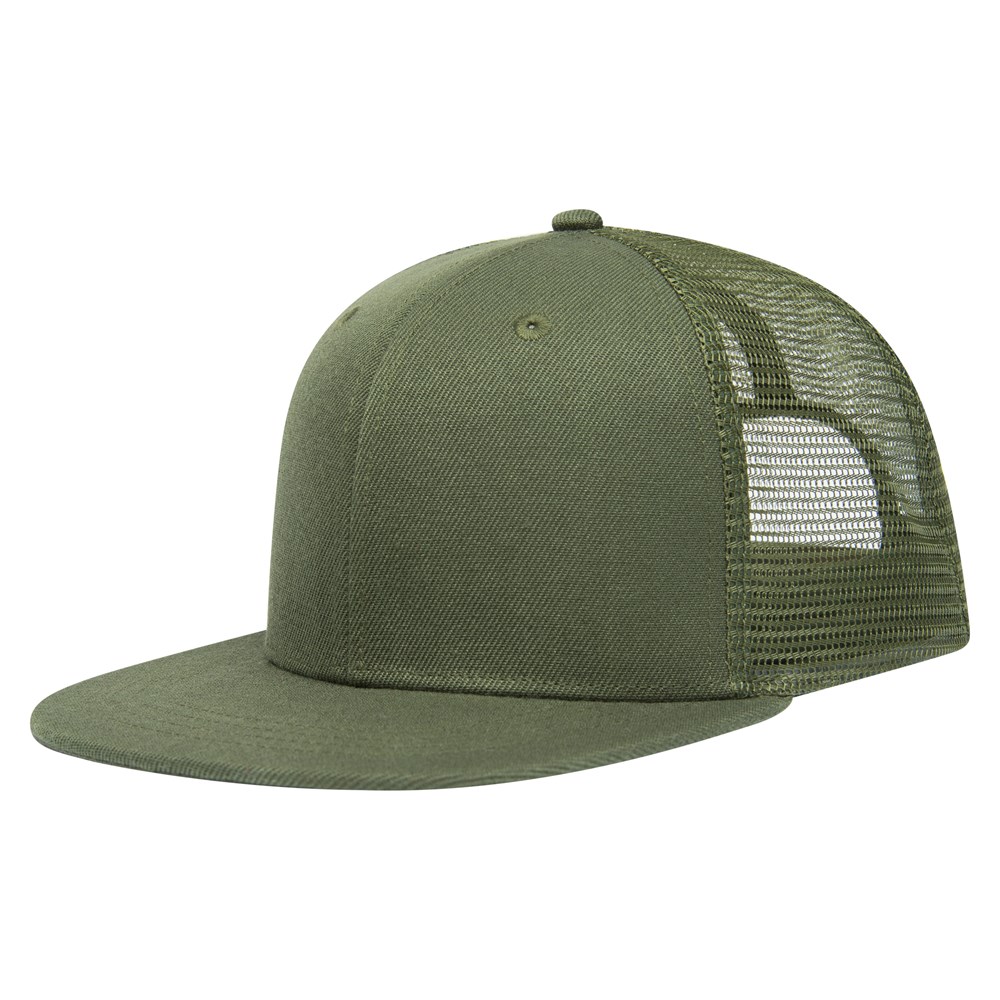Trucker Cap High Profile - Retail - Olivgrün (PMS 7764c) / Olivgrün