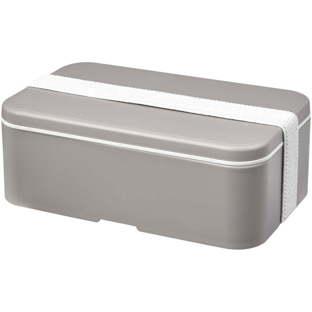MIYO Renew Lunchbox - kieselgrau, weiss