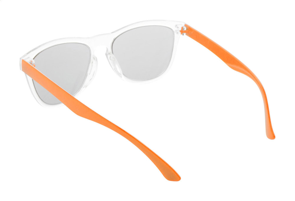 CreaSun - Sonnenbrille - weiß/orange