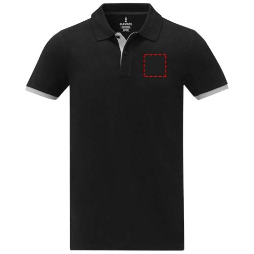 Morgan Polo für Herren, zweifarbig