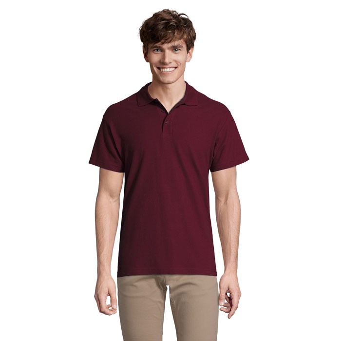 SPRING II - SPRING II MEN Polo 210g - Burgundy