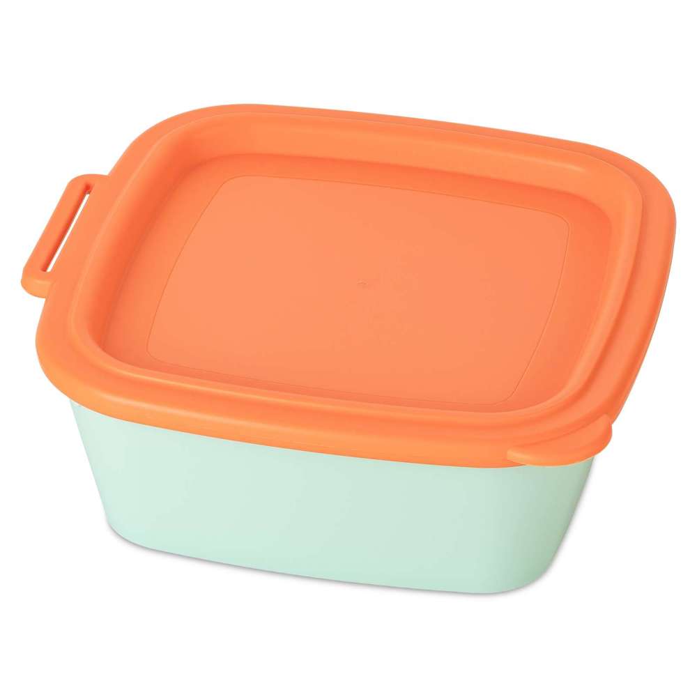 KOZIOL NORA BOX 750ml - sweet green/strong coral