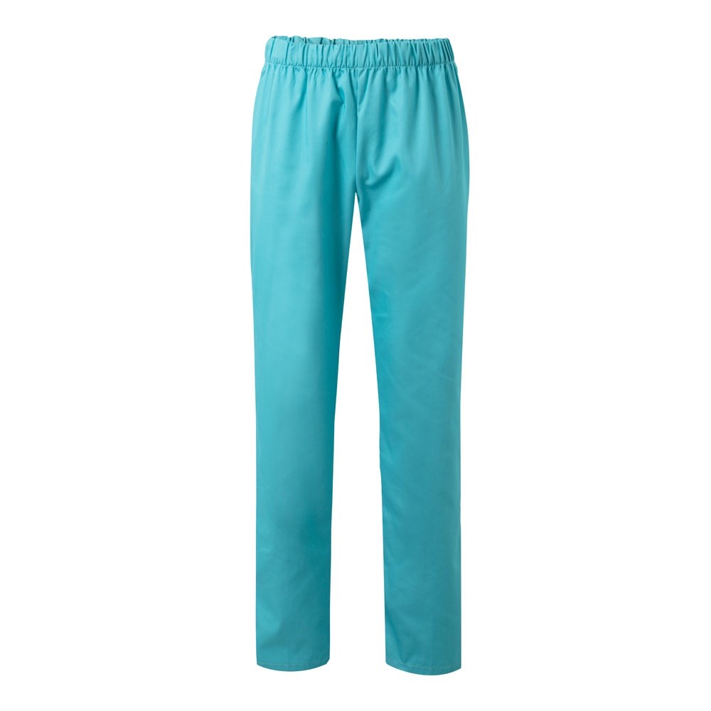 VL APHRODITE. Hosen aus Twill (190g/m²), aus Baumwolle (35%) und Polyester (85%) - türkis