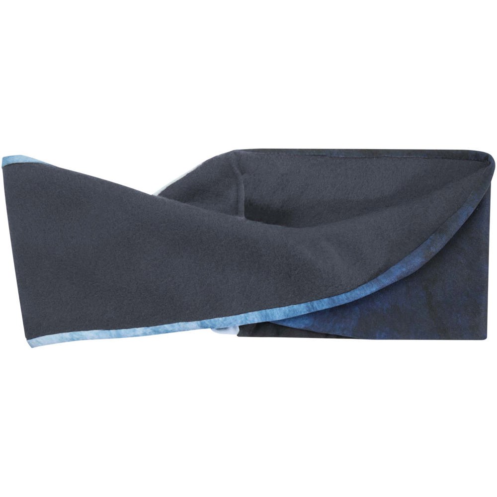 Emma Sublimation-Stirnband aus RPET mit Fleece