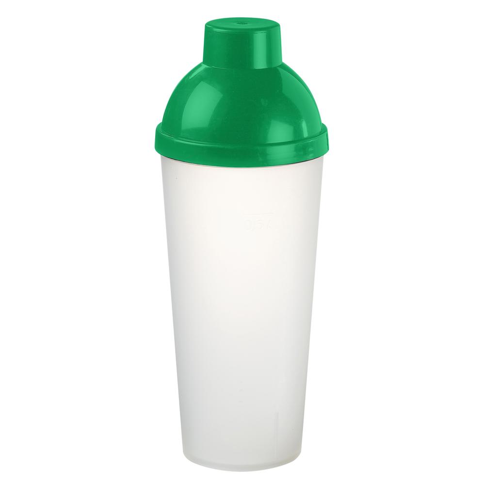 Shaker "Lagoon" 0,5 l - transparent-milchig/grün