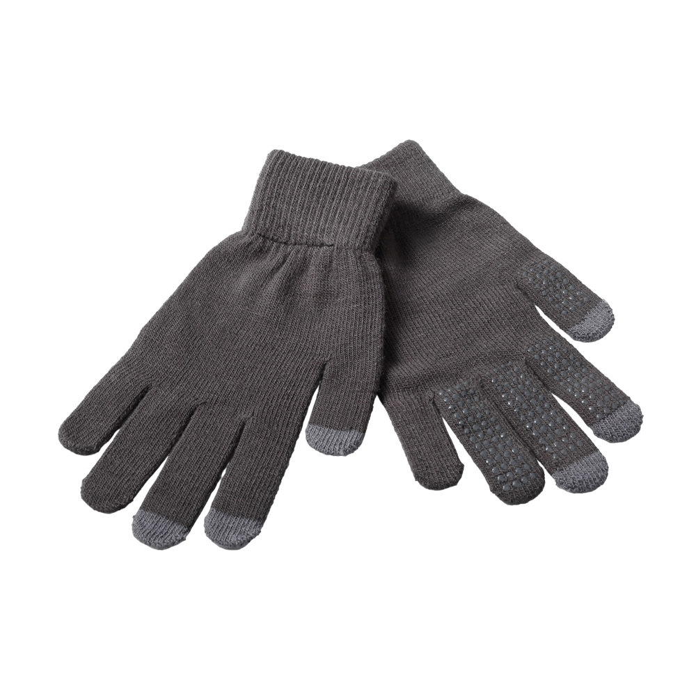 Text Gloves With Dots