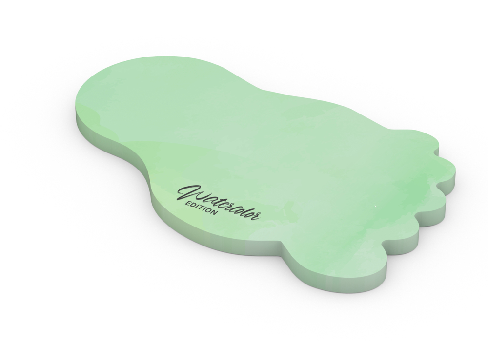 Haftnotiz Form 125 × 72 Recycling - individuell bedruckt