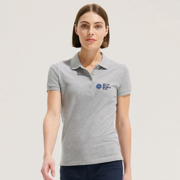 PEOPLE - PEOPLE DAMEN POLO 210g