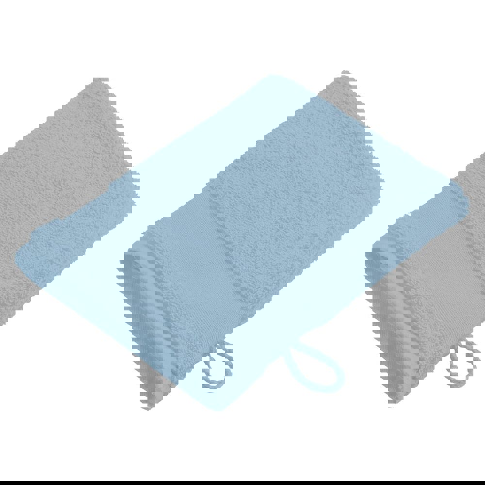 Sophie Muval Waschlappen 21x16 cm, 450 gr/m² - Ocean Blue (PMS 6107c) / Ocean Blue