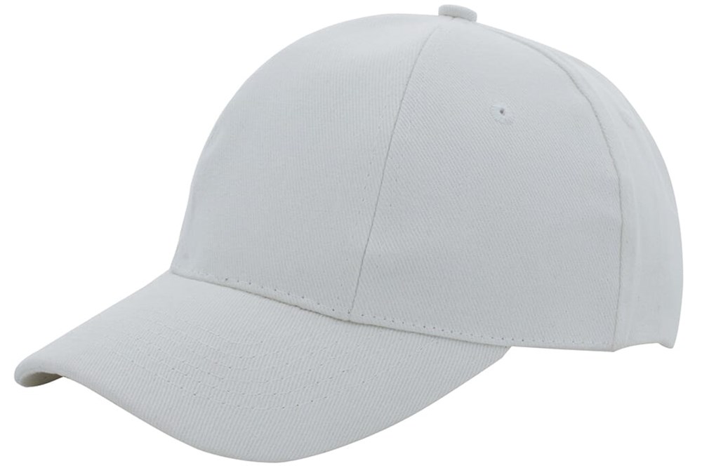 Turned Brushed Cap - Weiß (WHITE) / Weiß