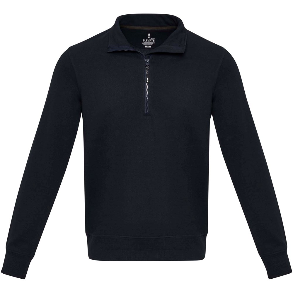 Tin Aware™ Pullover mit Half-Zip Reißverschluss aus recyceltem Material Unisex 