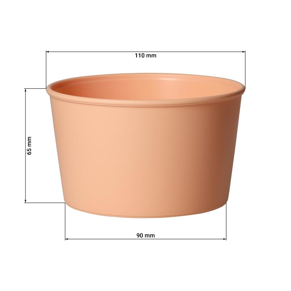 Mehrwegbecher "ToGo", 460 ml, elastoNature