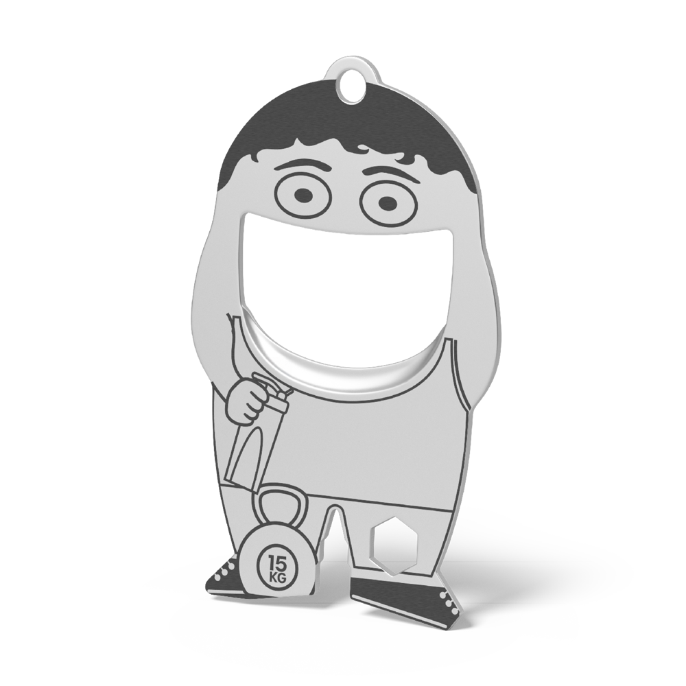 RICHARTZ® FLASCHENÖFFNER fred gym