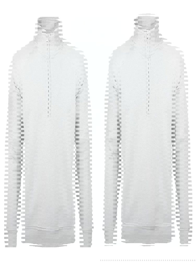 BS Sirio Pullover mit halbem Reißverschluss, 280 gr/m² - Weiß (WHITE)