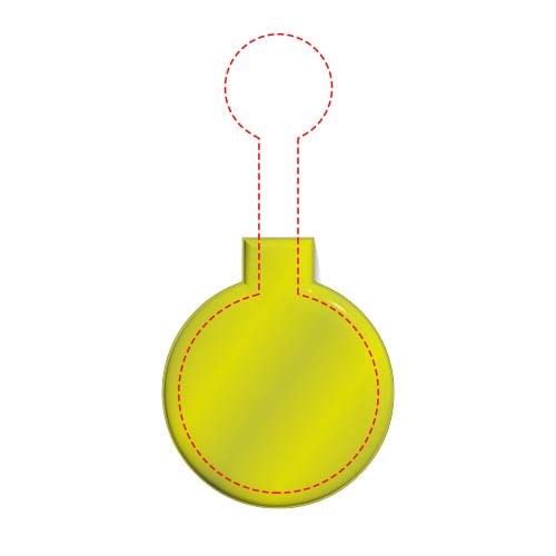 RFX™ M-10 Runder, reflektierender TPU-Magnet, groß