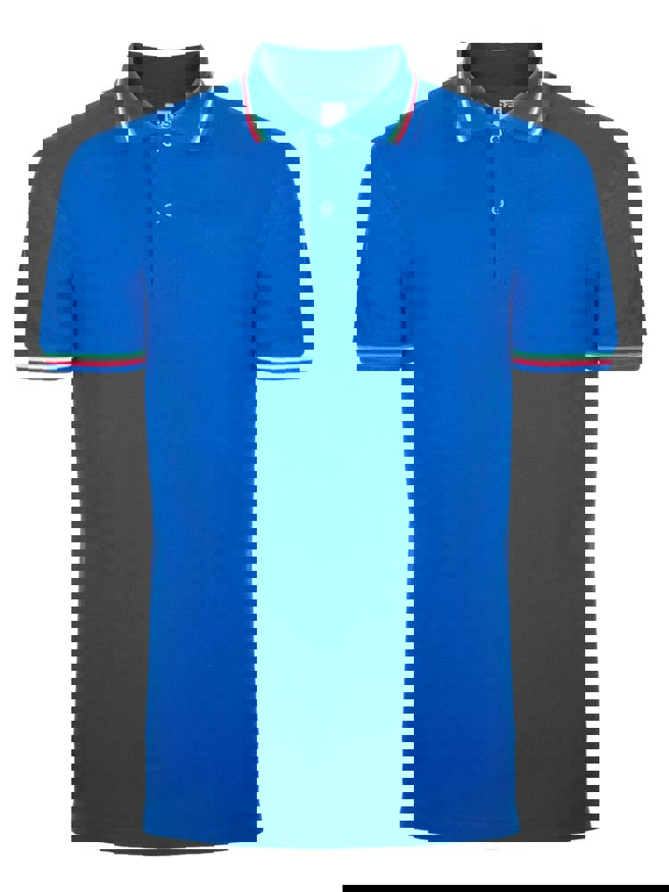 BS Italy Polo, 200 gr/m² - Royalblau (PMS 2145C)