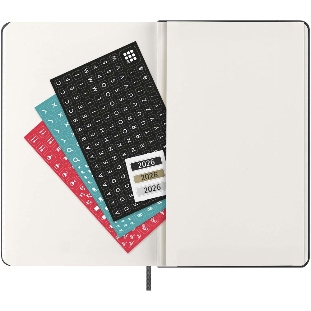 Moleskine Hardcover 12 Monate Wochenkalender L vertikal