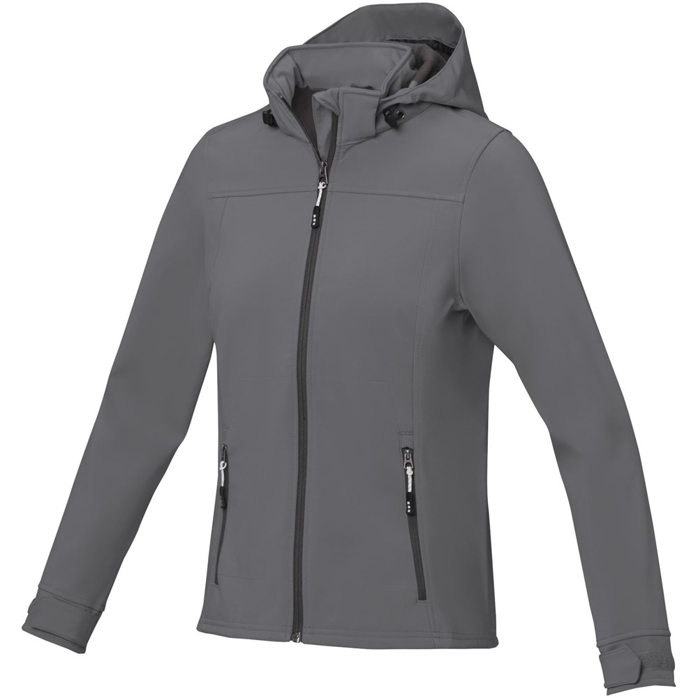 Langley Softshelljacke für Damen - stahlgrau