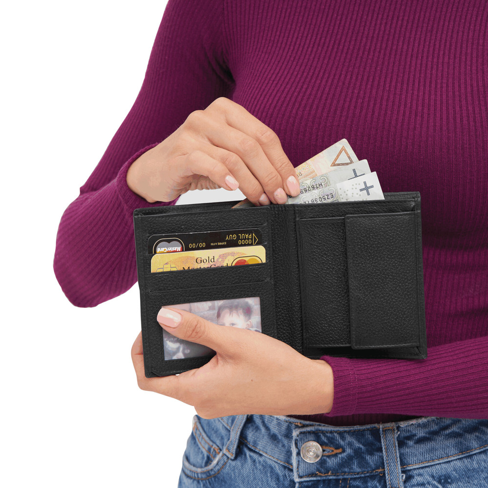 MESSINA - Echtleder-Geldbörse