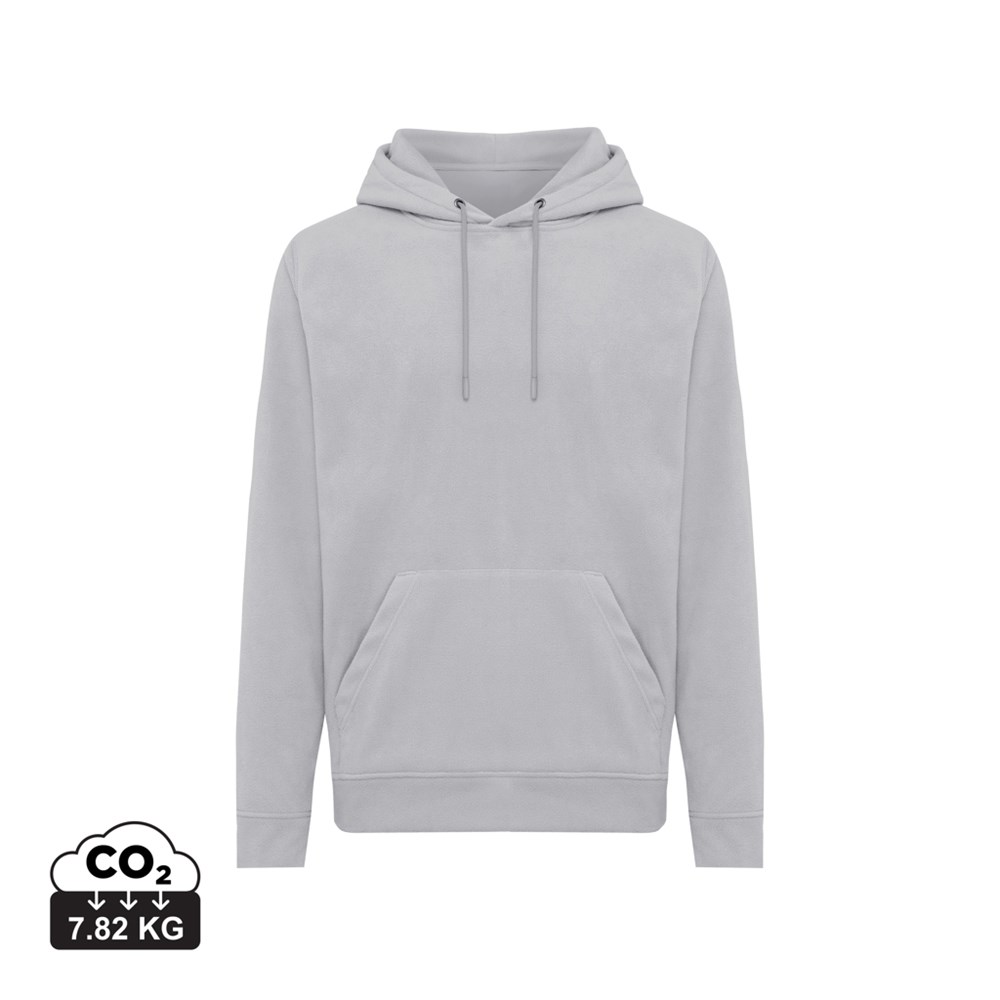 IQONIQ Trivor Mikrofleece-Kapuzen-Pulli aus recyc. Polyester IQONIQ Trivor Mikrofleece-Kapuzen-Pulli aus recyc. Polyester