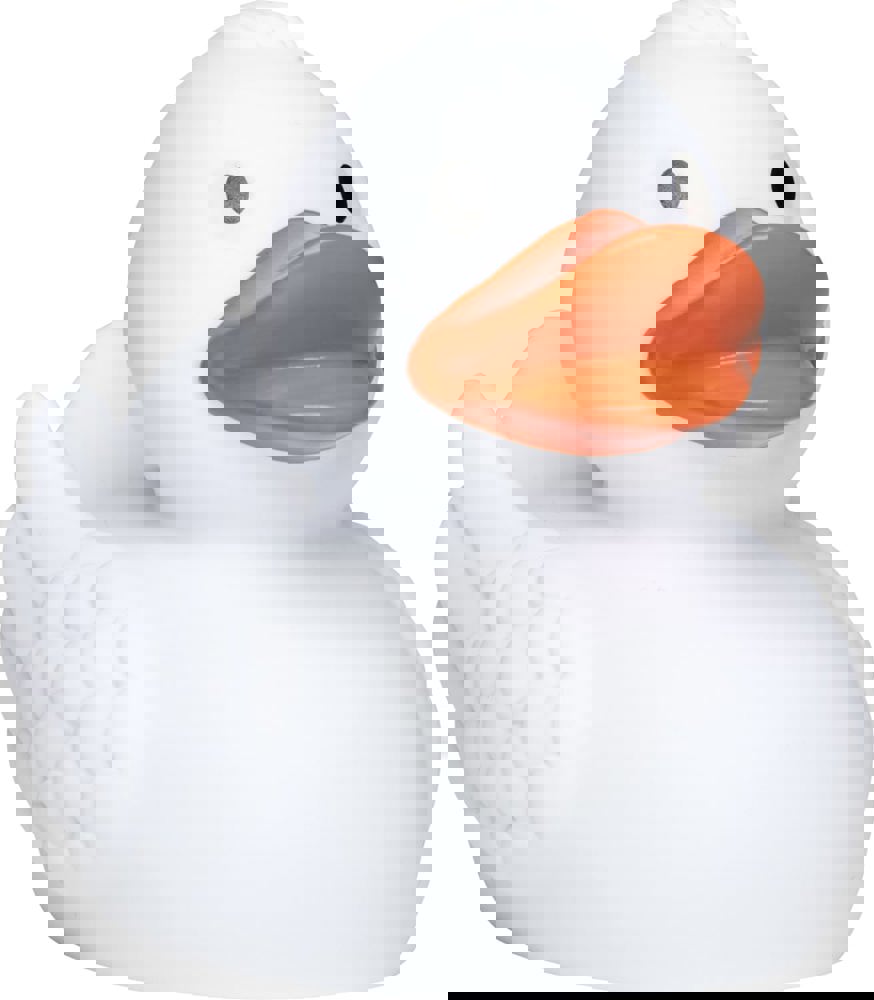 Quietsche-Ente - weiß