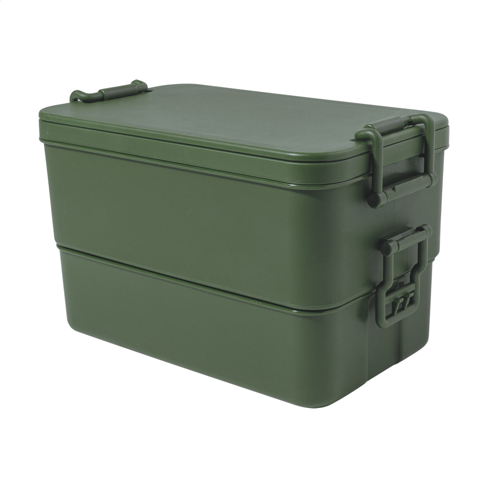 Duplox - Stapelbare Lunchbox - grün