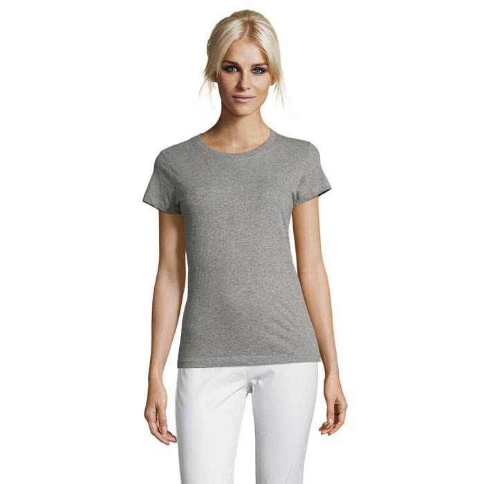 REGENT WOMEN - REGENT DAMENT-SHIRT 150g - Graue Melange