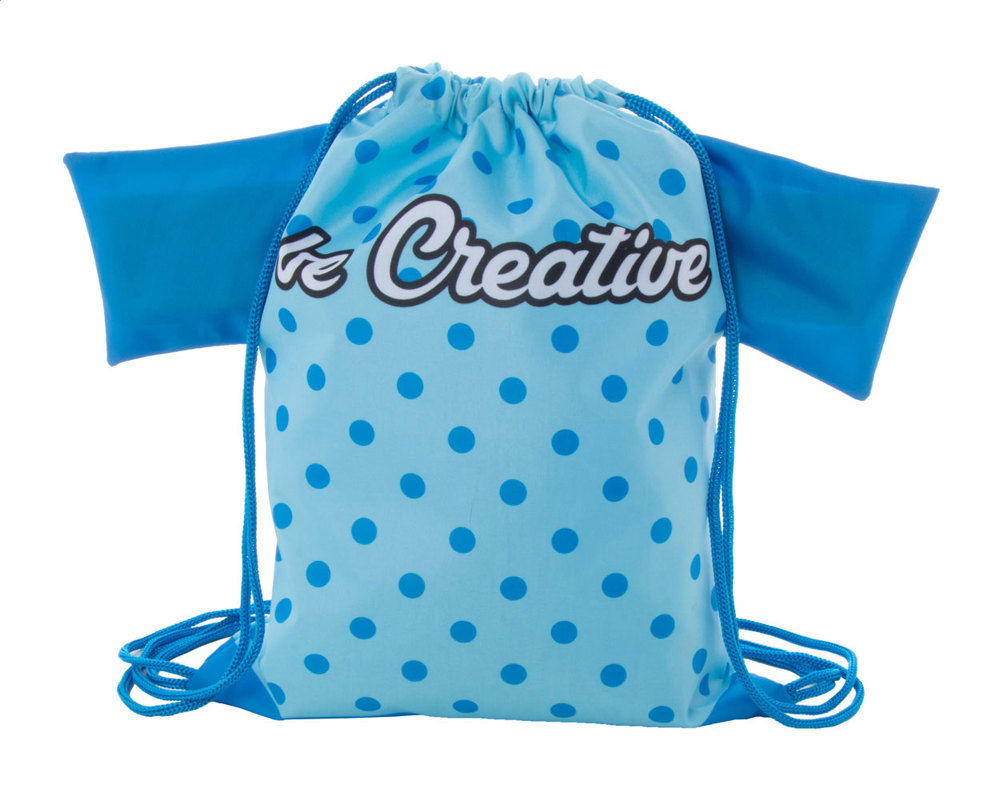 CreaDraw T Kids - Individueller Turnbeutel - blau