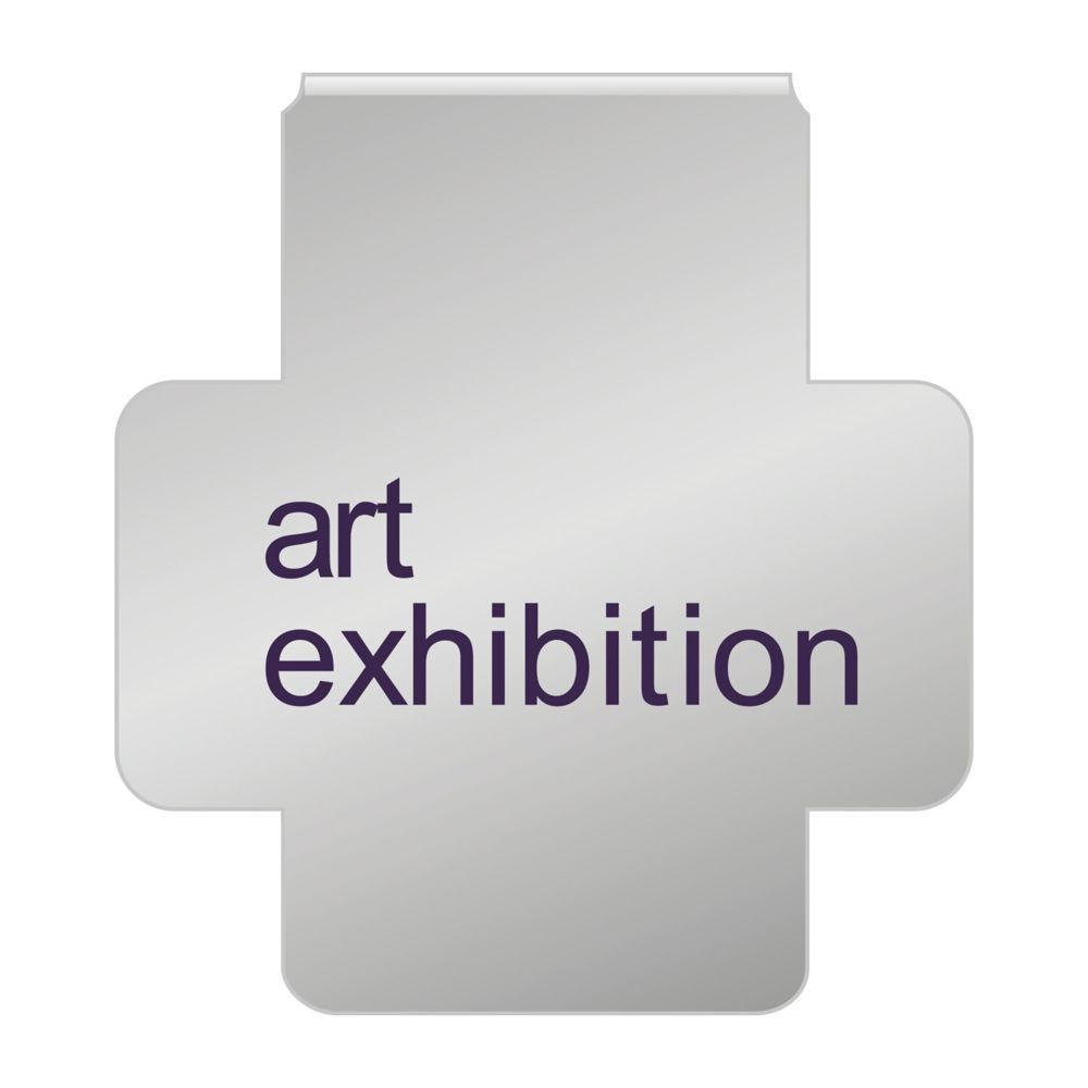 ROMINOX® Mehrweg-Büroklammer Shape Clip Variante H, idealer Mailingartikel für Dokumente, bis zu 18 Seiten Klemmkraft