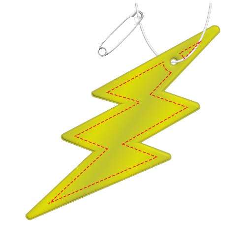 RFX™ H-10 Reflektierender PVC-Anhänger Blitz